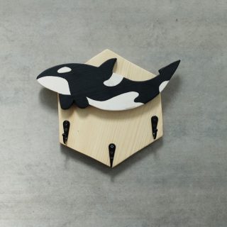 colgador madera orca