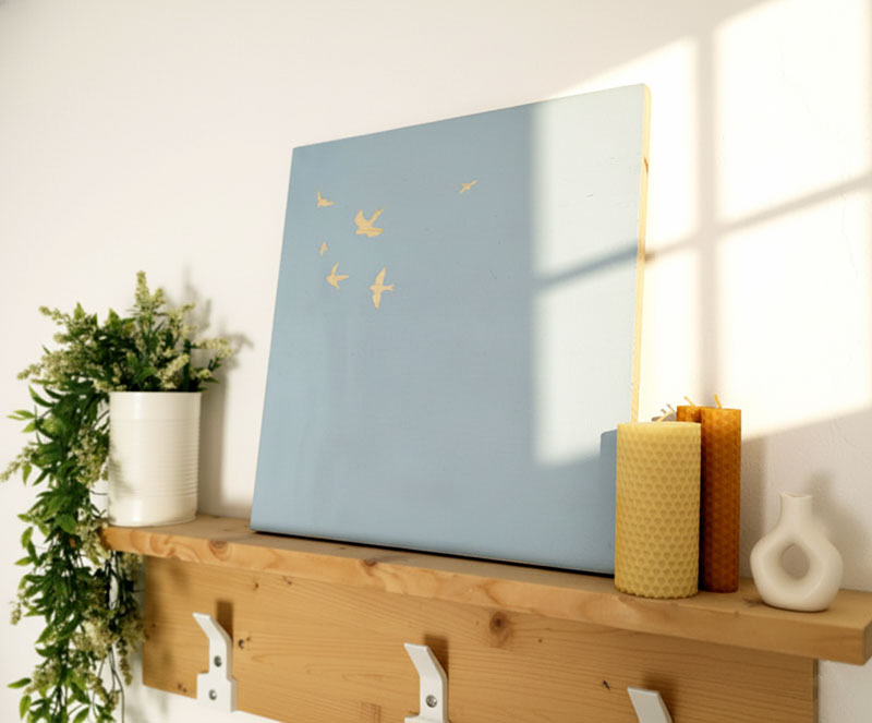 cuadros originales en madera