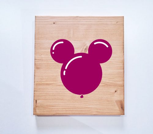 cuadro madera mickey mouse