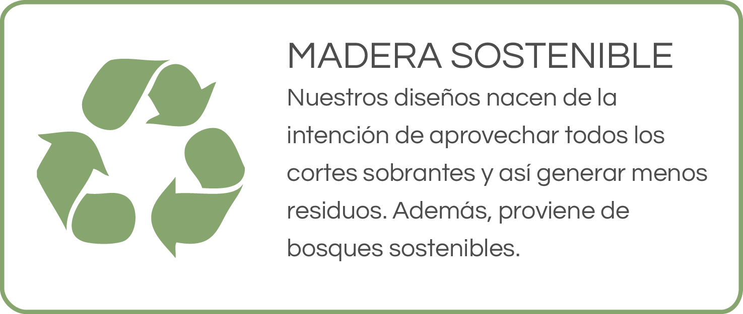 tienda deco de productos hechos con madera de bosques sostenibles